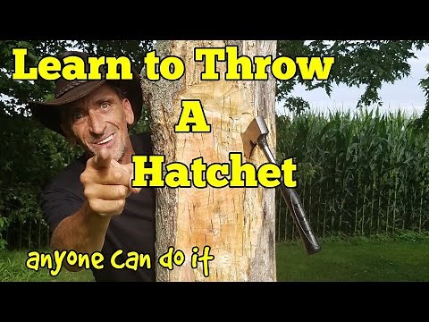 Learn How to throw a hatchet easy tips and tricks to throwing a hatchet