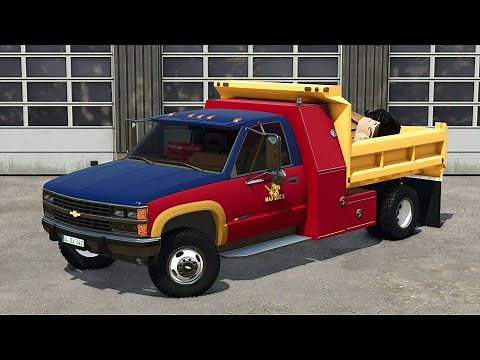 Chevrolet GMT400 K3500 Dump Truck - FS25 Mods | Ultimate Heavy Duty Custom Build