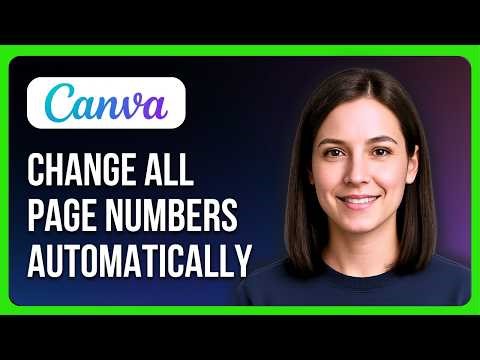 How To Change All Page Numbers Automatically In Canva