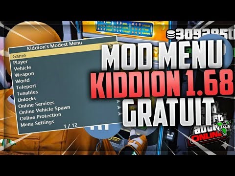 GTA 5 ONLINE MOD MENU GTA V KIDDIONS PC Undetected Enhanced