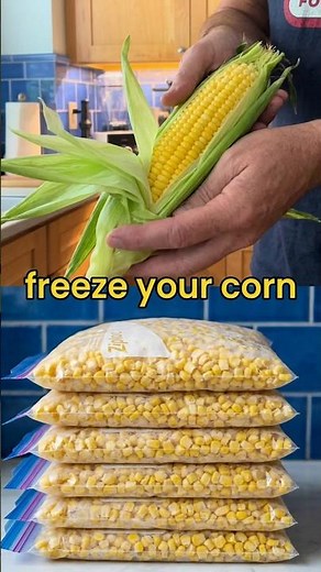 Freeze Your Fresh Corn (Blanch First!) — 8 Easy Steps