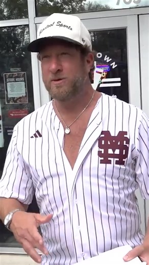 New video shows the vile moment a Mississippi college student smirked after he was confronted for hurling antisemitic slurs at Dave Portnoy as he was filming one of his famous pizza reviews. | New York Post