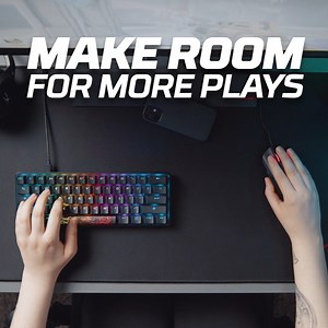 🖱️Make Room For More Play🖱️​ HyperX Alloy Origins 60 궁극의 게이밍 키보드🎉​ 플레이어에 의한, 플레이어를 위한​ ⌨️넌 플레이에만 집중해​ 😎공간은 내가 만들어줄게​ ​ HyperX Alloy Origins 60 👉 hyperx.gg/APACOrigins60 ​ ​ ​ #신제품 #하이퍼엑스 #하엑 #HyperX #게이밍 #키보드​ #롤 #배그 ​ #Alloyorigins60 #PBT #키보드추천 | HyperX