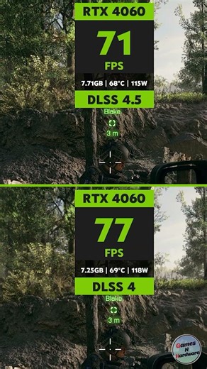 DLSS 4 vs DLSS 4.5 in Battlefield 6 😱 RTX 4060 FPS Test
