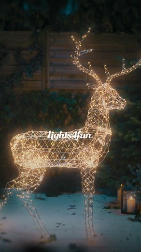 37 reactions |  Find your sparkle this Christmas! From twinkling reindeer to glittering garlands, light up your home with festive magic. Create a cosy scene with glowing wreaths and merry décor for the most wonderful time of the year. ✨ | Lights4fun | Facebook