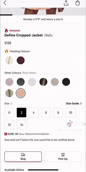 Lululemon Cropped Define Jacket Restock Announcement