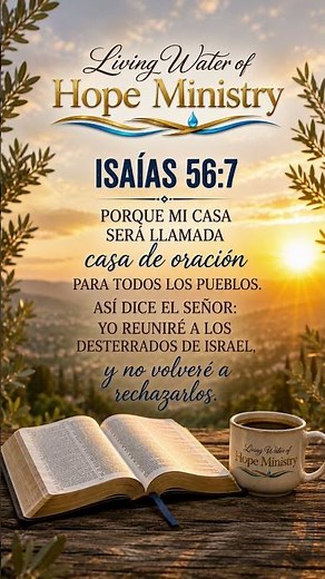 Isaías 56:7 | Mi Casa Será Llamada Casa de Oración 🙏