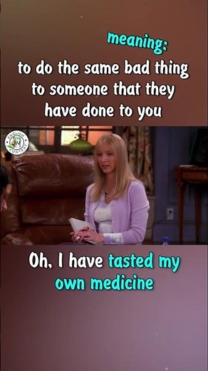 What 'Taste Of Own Medicine' REALLY Means 🎬