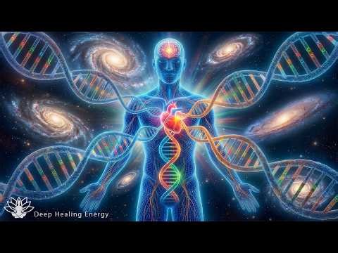 432Hz +741Hz Cosmic Healing Music | DNA Repair Frequency for Stress Relief, Meditation & Deep Sleep
