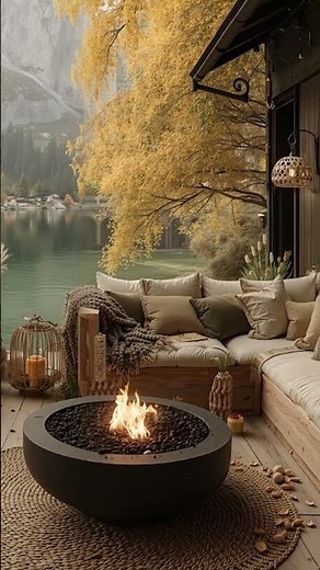 Upbeat Jazz in the Fall Air | September Jazz with a Beautiful Lake View to Catch...