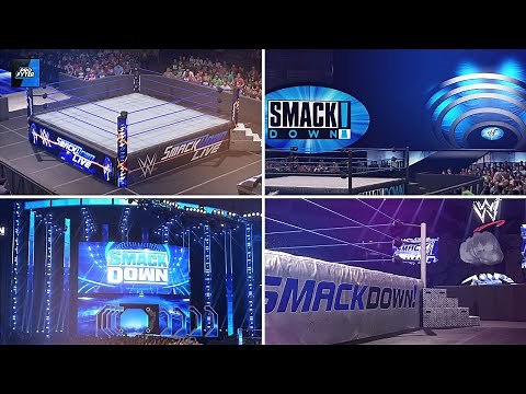 Every WWE SmackDown Stage (1999 - 2022) | WWE 2K22