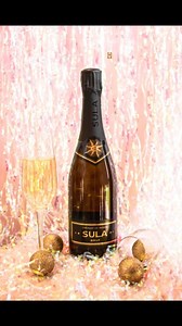 Sula Vineyards on Instagram: "Celebrate the New Year in style! 🥂 Pop a bottle of India's favourite sparkling wine Sula Brut and cheers to a new beginning with your friends and family! Here's to never-ending bubbles and celebration! 🍾 #sulavineyards #sulalife"