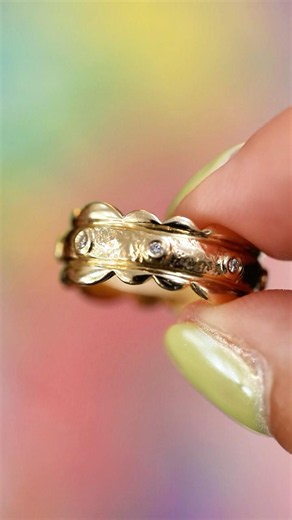The Ionic | Diamond Statement Ring by Fina Jewelry