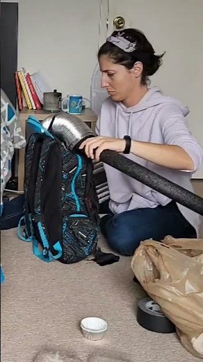 Building a Proton Pack from the #Ghostbusters with no budged (and no time)