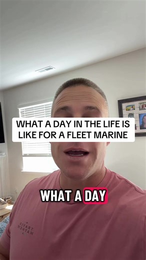 A Day in the Life of a Fleet Marine After Training