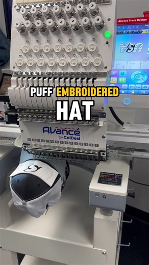 The Avance 1501C 🗽 Threaded with Pride. Worn with Style. Enhanced with Puff. Wow. #ColDesi #ColmanandCompany #embroidery #smallbusiness #ApparelDesign #AvanceEmbroideryMachine #EmbroideryMachine #CustomEmbroidery #EmbroideredApparel #TextileEmbroidery #EmbroideredTextiles #CustomApparel #EmbroideryDesigns #PersonalizedEmbroidery #EmbroideryBusiness #EmbroideryArt #EmbroideryShop #ApparelDesign #EmbroideredClothing #EmbroideryExperts #CreativeEmbroidery #CustomTextiles #CustomEmbroideredGifts #E