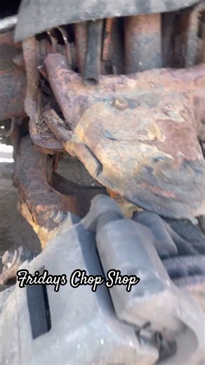 S10 Control Arm getting changed in a parking lot. Do what it takes.