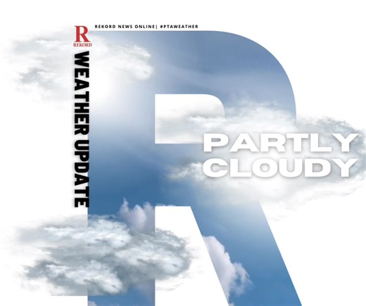 WEATHER UPDATE Monday☀️6|22°C Tuesday☀️7|22°C Wednesday☀️7|23°C Thursday⛅️7|19°C🍃WINDY Friday🌤️6|20°C #PTAWeather | Rekord