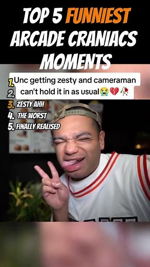 TOP 5 FUNNIEST ARCADE CRANIACS MOMENTS #funny #usa #kaicenat #speed #arcadecraniacs #memes #amp