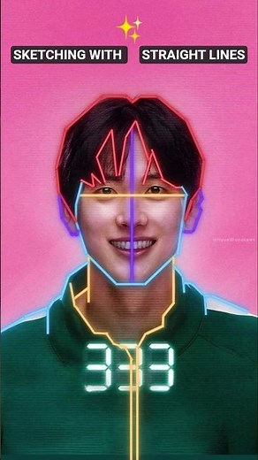 How to Draw Player 333 from Squid Game 3