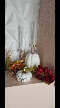 Simple & Cozy Fall Fireplace Decorating Ideas