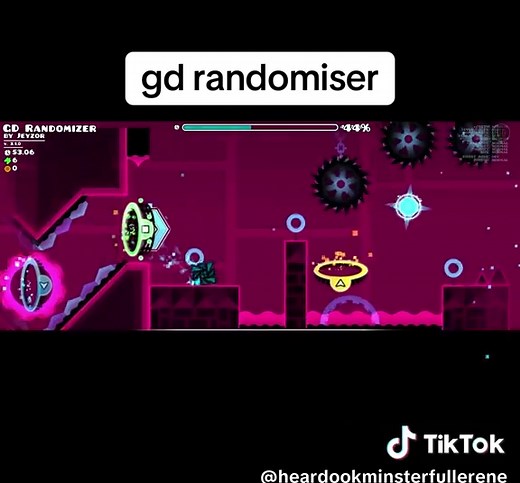 Explore Geometry Dash with GD Randomizer