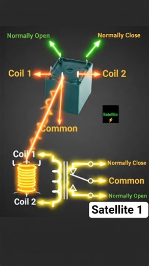 Relay Vs Coil #relay #coiling #electronic #technology #foryou