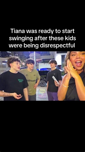 Tiana was ready to start swinging after these kids were being disrespectful #tianamusarra #ryaahstatum #disrespectful #girlsnightout @TIANA MUSARRA @Ryah Statum