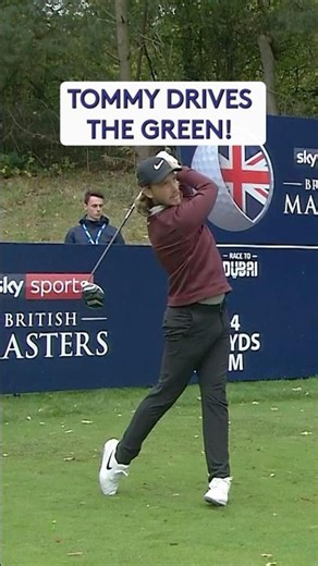 Tommy Fleetwood’s drive goes over 400 YARDS 🤩