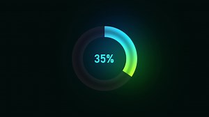 Download loading screen with 0 to 70 percentage. for free