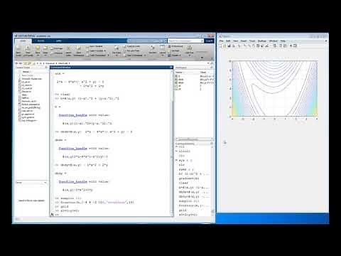 Applied Optimization - Steepest Descent with Matlab