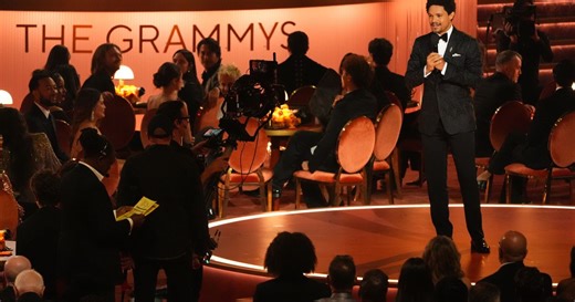 Grammys host Trevor Noah takes aim at Nicki Minaj and Trump, drawing ire from the president