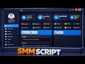 SMM Panel Script 🔥Start your project | Making money online