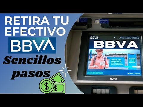 Como retirar dinero en cajero bbva (Bancomer)