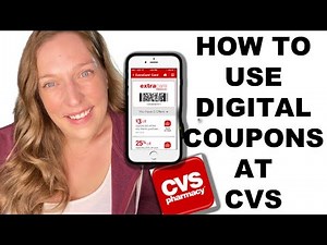 How To Use Digital Coupons at CVS