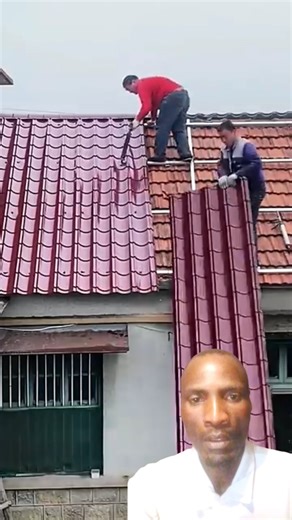 PVC Plastic roofing tiles #pvc #roofing #diy #homerepair