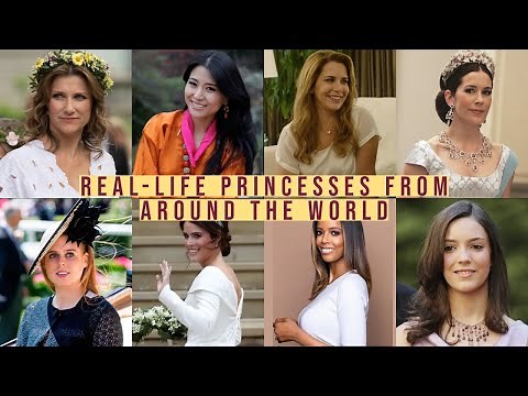 Real-Life Princesses From Around The World