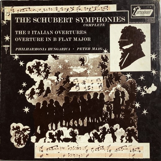 Franz Schubert - Philharmonia Hungarica, Peter Maag - The Schubert Symphonies (Complete)