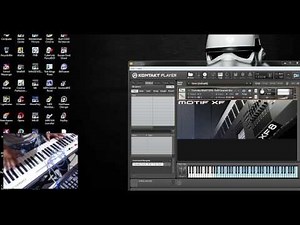 Yamaha Motif XF8 Full Concert Grand for Kontakt Sound Test