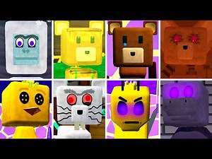 Super Bear Adventure : All Boss Fights With Golden bear【Old version / NO DAMAGE】4K 60FPS.