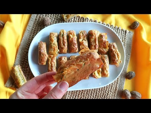 {Recette apéritif} Cake au fromage et aux noix