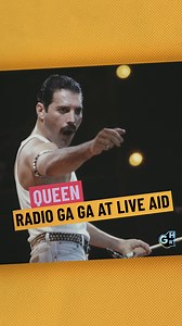 108K views · 3.6K reactions | Here is the moment Queen performed Radio Ga Ga at #LiveAid. ✨ | Greatest Hits Radio | Facebook