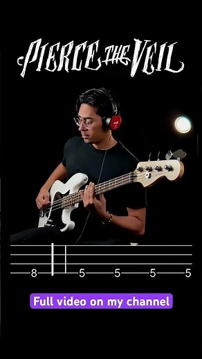 Hell Above Bass Tabs #basstabs #basscover #piercetheveil #ptv #vicfuentes #basstabs