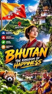🇧🇹😱BHUTAN: THE MYSTERIOUS KINGDOM OF HAPPINESS! 🏔️✨