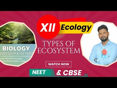 Types of ecosystem class 12#biology #neet #shortsviral #ytshorts 