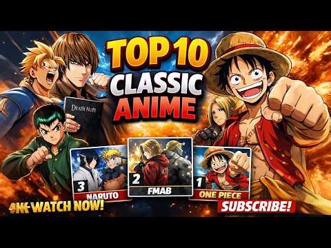 Top 10 Classic Anime You Must Watch. Old Anime That Are Still Legendary