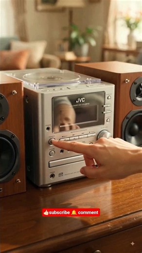 JVC UX-GP9D Micro Component System 📀🔊 | CD Player & Sound Test! #Shorts📝