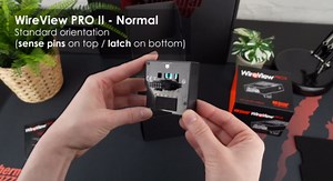 Thermal Grizzly WireView Pro II GPU Black Normal - GPU Monitoring Device for 12V-2x6 and 12VHPWR Graphics Cards with Per-Pin Current Monitoring, TFT-IPS Display and 90-Degree Cable Routing