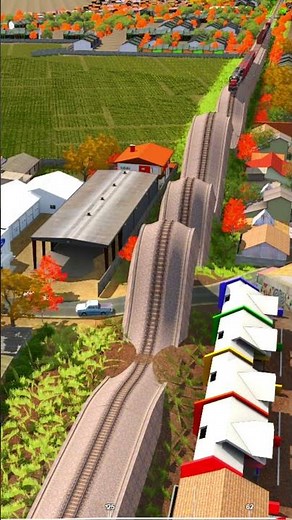 Extreme Track Failure! Can This Train Survive Bent Rails? 🚆#train #railway #railtrack #automobile