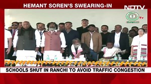 Hemant Soren Takes Oath For 4th Time, Top INDIA Bloc Leaders Present |